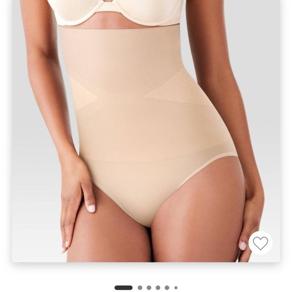 Maidenform Self Expressions Women's
High-Waist Briefs body shaper size M - Beige - Picture 5 of 5